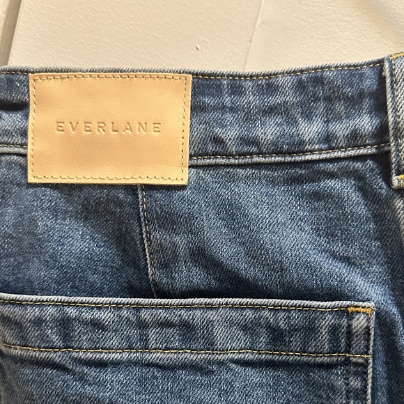 Everlane The Utility Barrel Pant in Blue Denim (Worn Once) - Picture 5 of 5